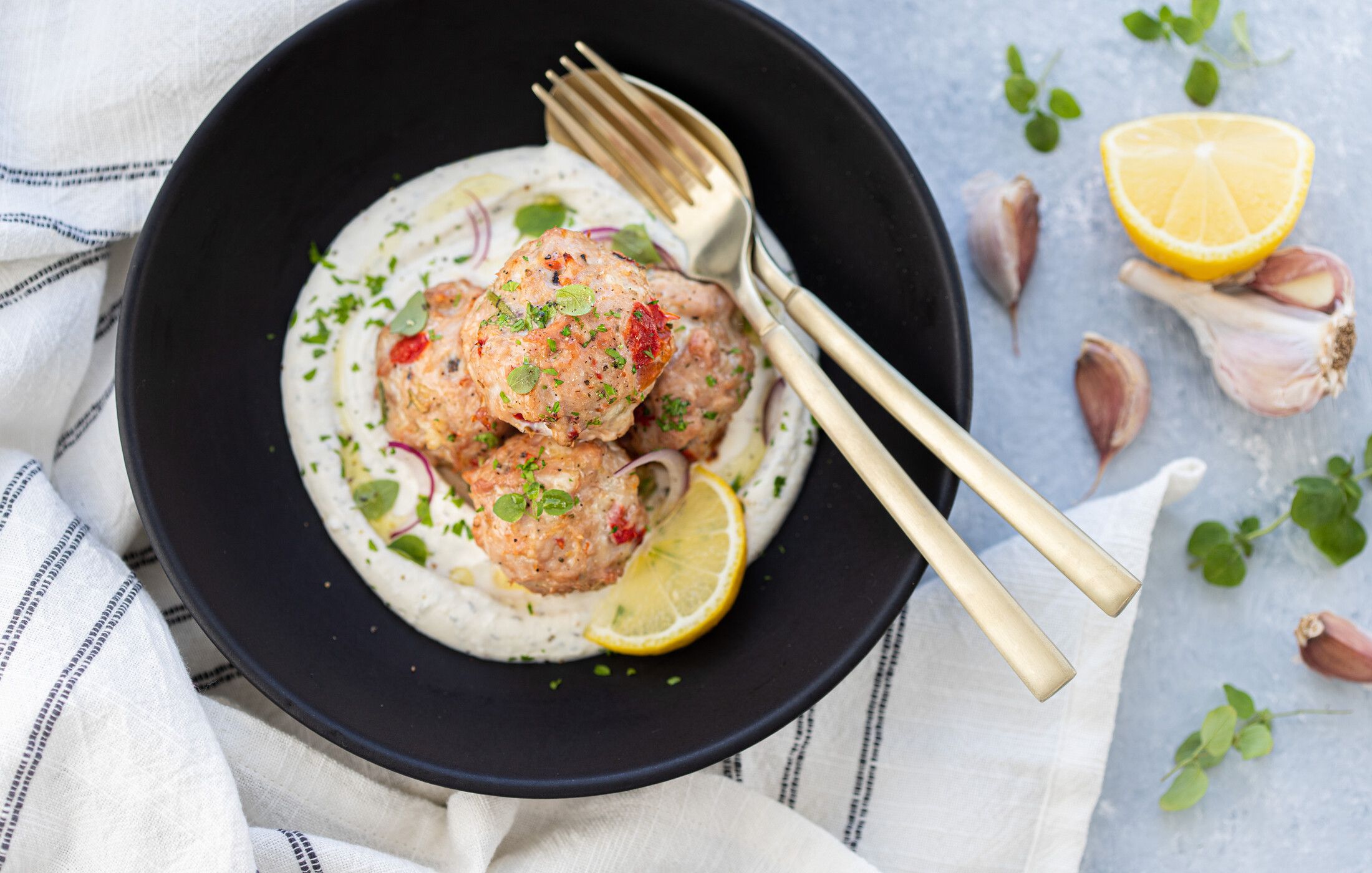 Mediterranean Turkey Meatballs Nourishing Meals®